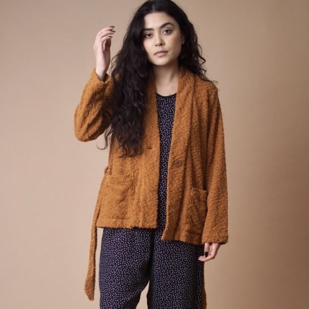 North of West Pebble Knit Sweater in Toffee